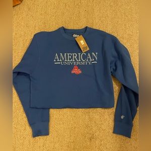 brand new american university crewneck
